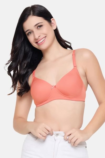 Clovia Women Full Coverage Lightly Padded T-shirt Bra