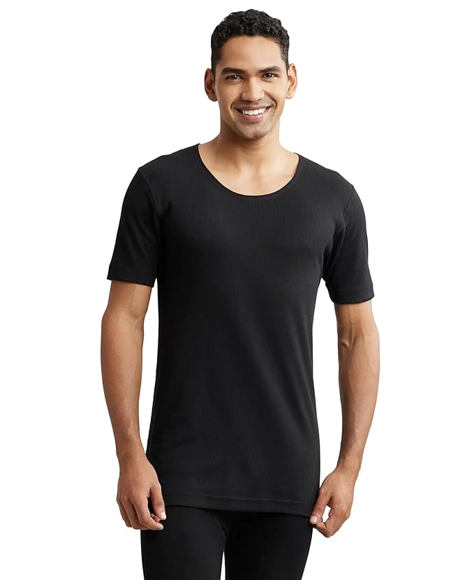 JOCKEY MEN HALF SLEEVE ROUND NECK THERMAL