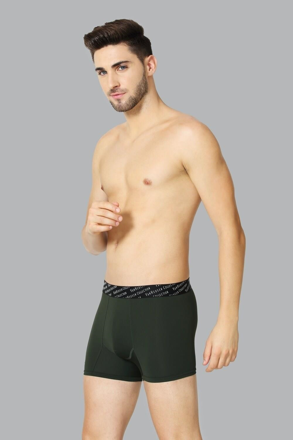 Van Heusen Men Microfiber Tactel Trunk- 4 Way Stretch, No Ride Up, Ultra Soft