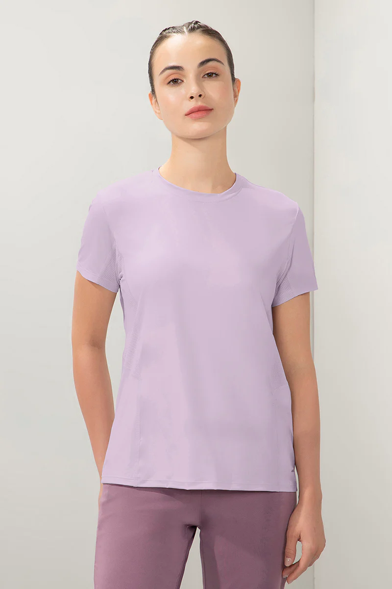 AMANTE Flaunt Short Sleeve Round Neck T-Shirt