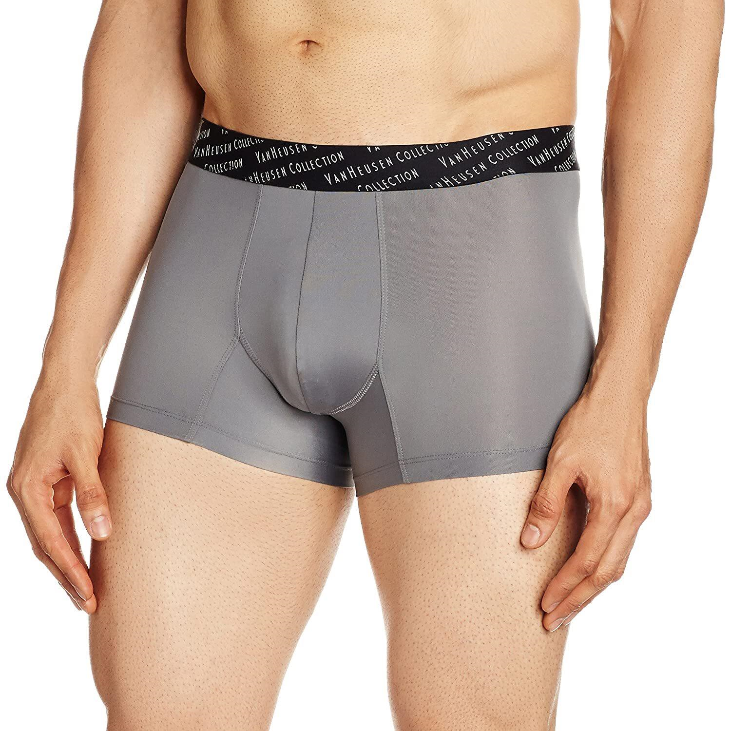 Van Heusen Men Microfiber Tactel Trunk- 4 Way Stretch, No Ride Up, Ultra Soft