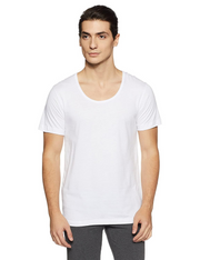 Van Heusen Men Regular Fit Half Sleeve Vest 100% Combed Cotton