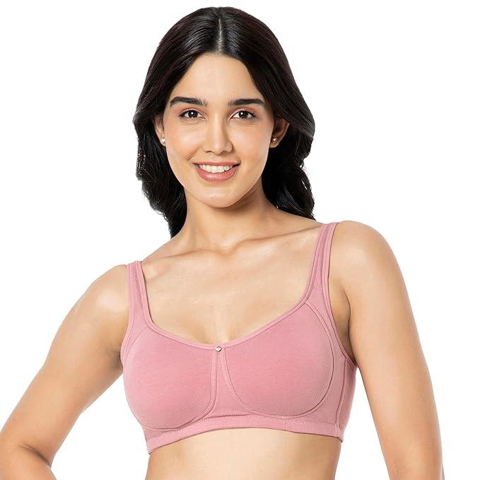 Amante Solid Non Padded Non-Wired Full Coverage Support Bra