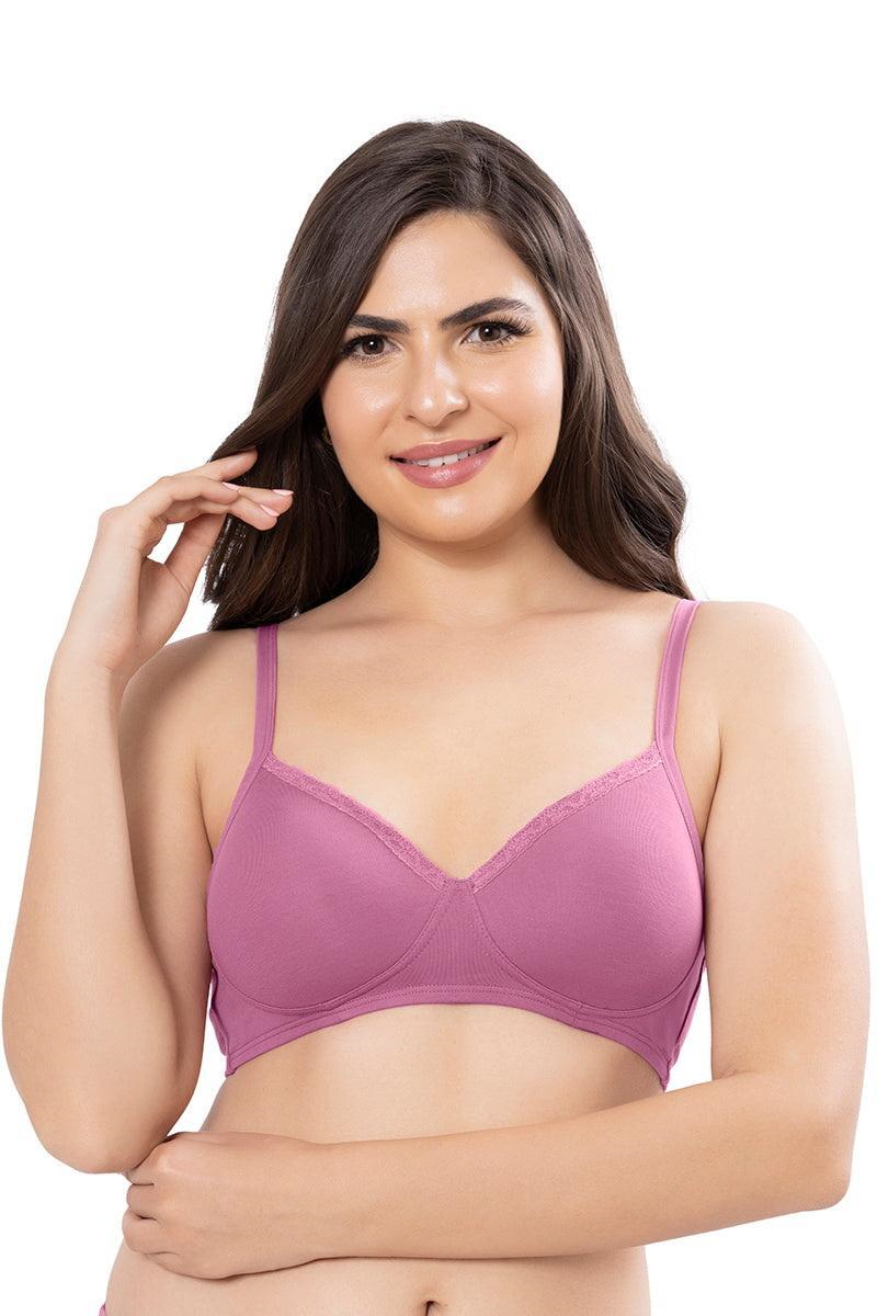 Amante Women's Cotton Padded Non Wired Bra
