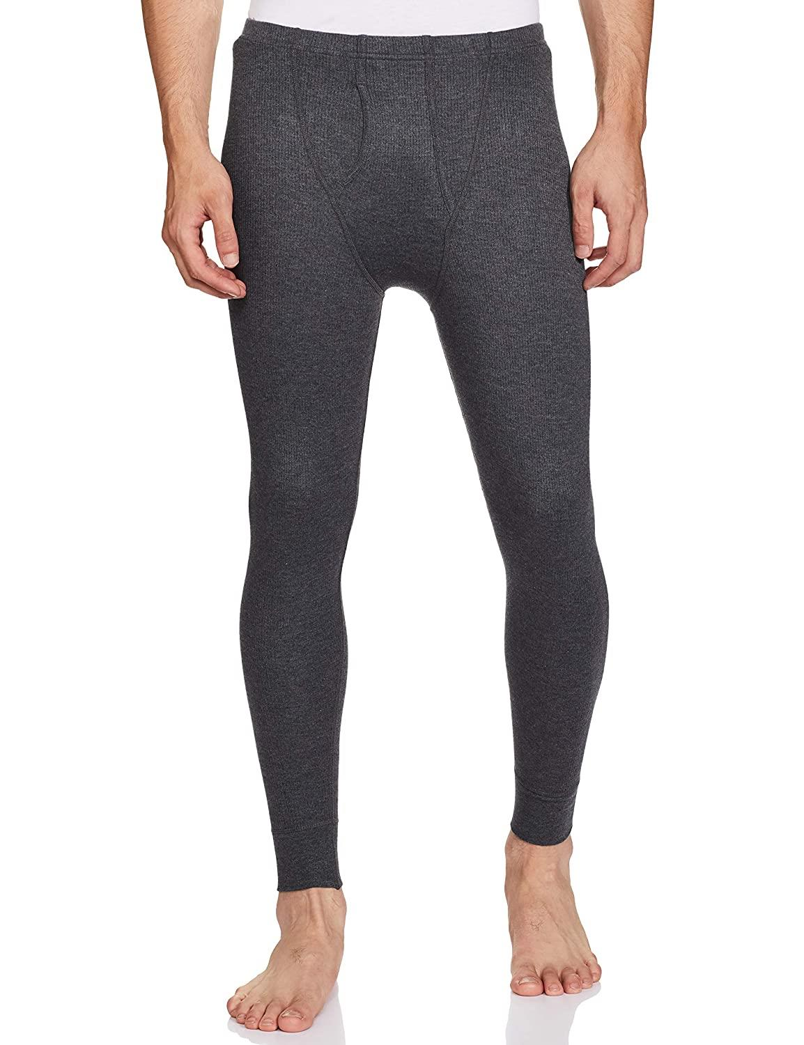 Jockey Men's Super Combed Cotton Rich Skinny Fit Mid Rise Thermal Long Johns