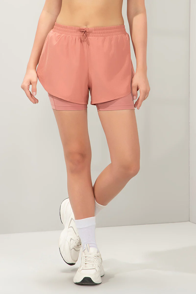 AMANTE WOMAN ACTIVE SHORTS HIGH RISE SHORTS