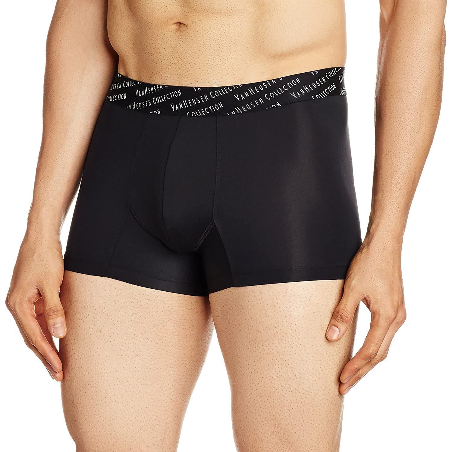 Van Heusen Men Microfiber Tactel Trunk- 4 Way Stretch, No Ride Up, Ultra Soft