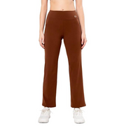 AMANTE LADIES TRACK SOLID HIGH RISE FULL LENGTH FLAUNT FLARED TRAVEL TRACK