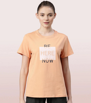 ENAMORE LADIES R-NECK SHORTS SLEEVE T-SHIRT