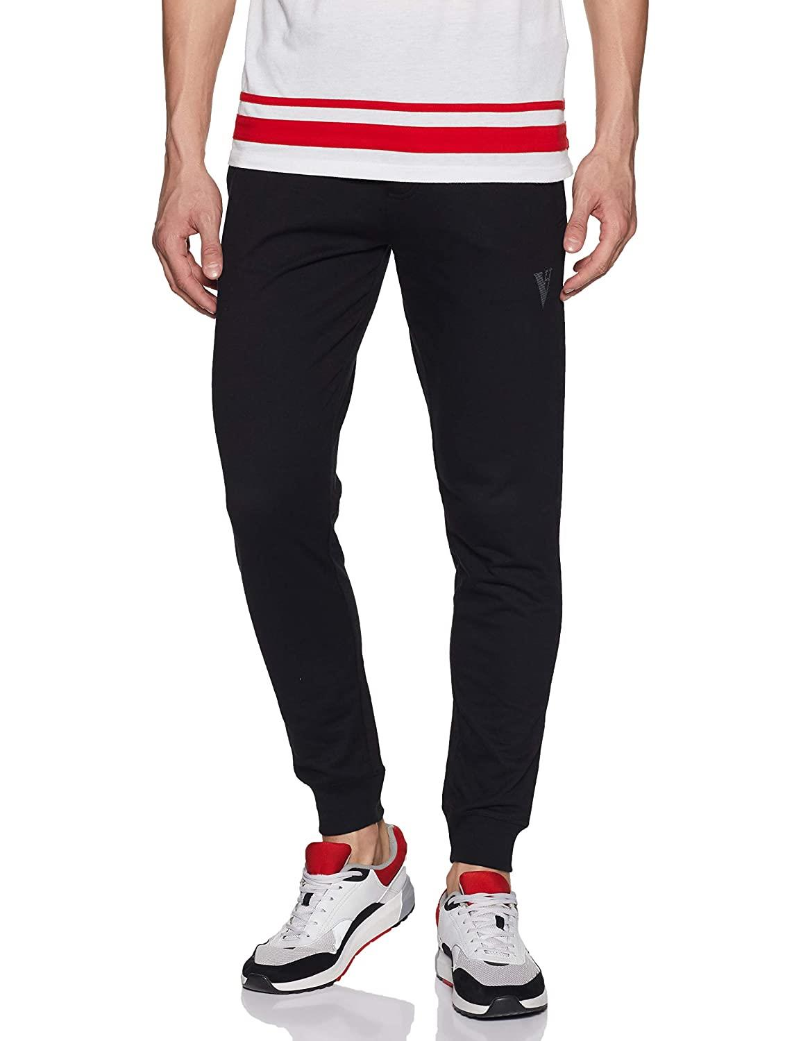 Van Heusen Men Mid Rise Athleisure Smart Tech Regular Fit Joggers