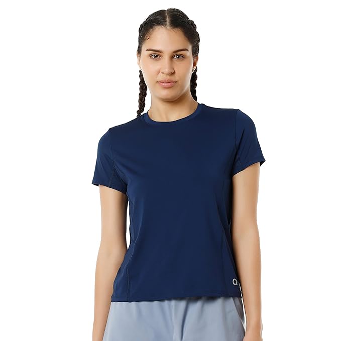 AMANTE Flaunt Short Sleeve Round Neck T-Shirt