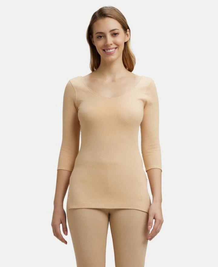 JOCKEY WOMAN 3/4TH SLLEVE TOP THERMAL