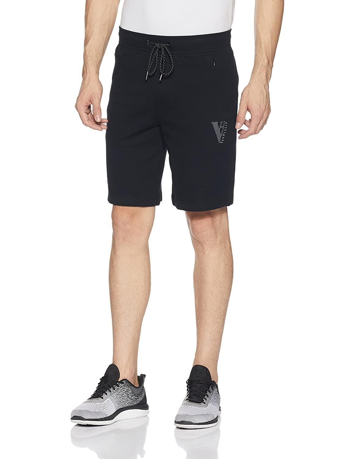 Men Athleisure Smart Tech Knit Shorts - Easy Stain Release, Anti Stat, Ultra Soft