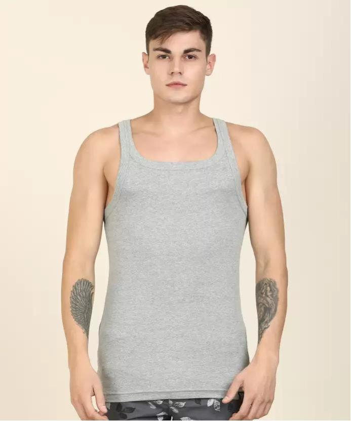 VH MEN VEST RACER 100% COTTON