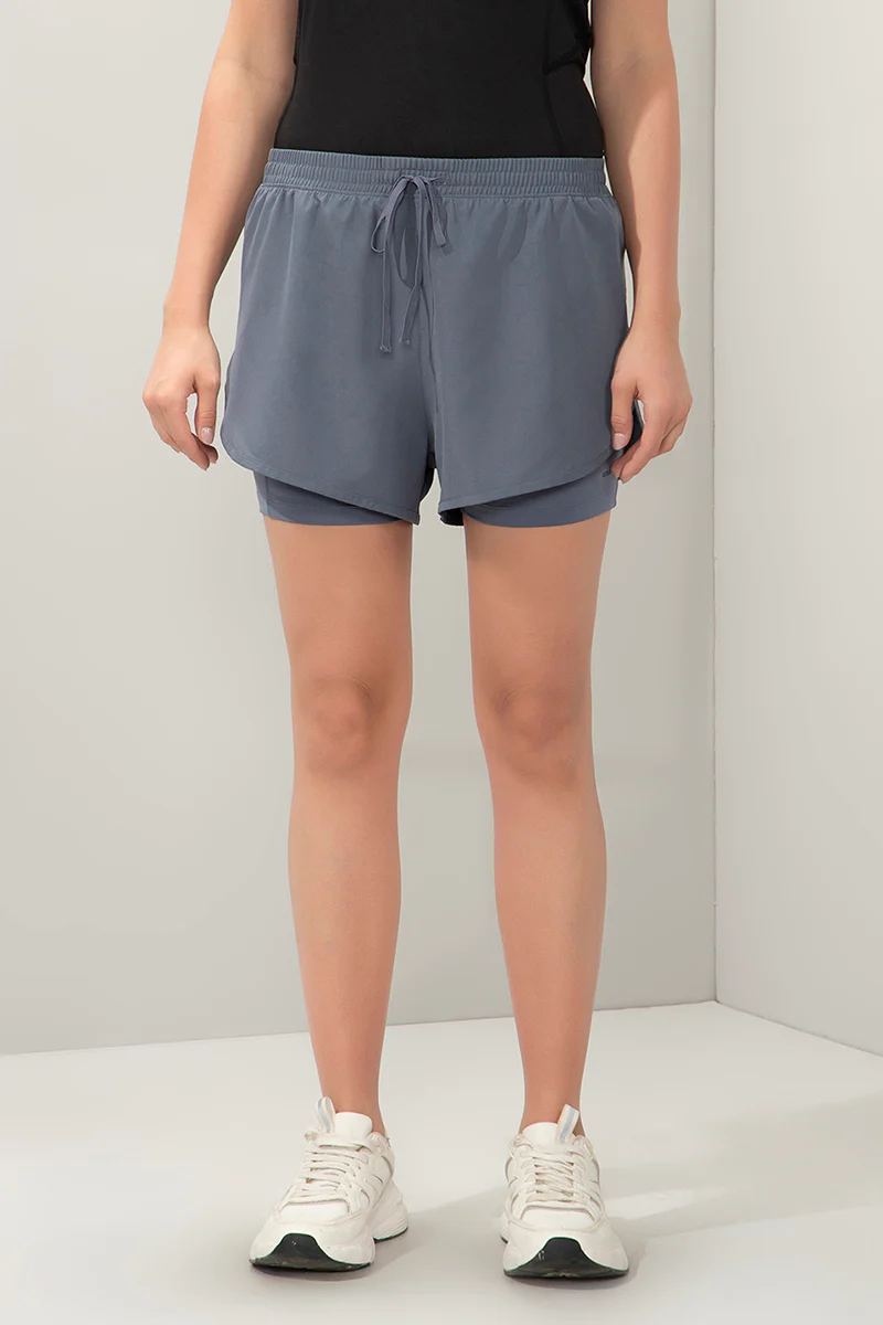 AMANTE WOMAN ACTIVE SHORTS HIGH RISE SHORTS