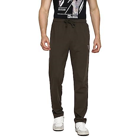 Van Heusen Men's Regular Fit Mid Rise Athleisure Smart Tech Trackpants