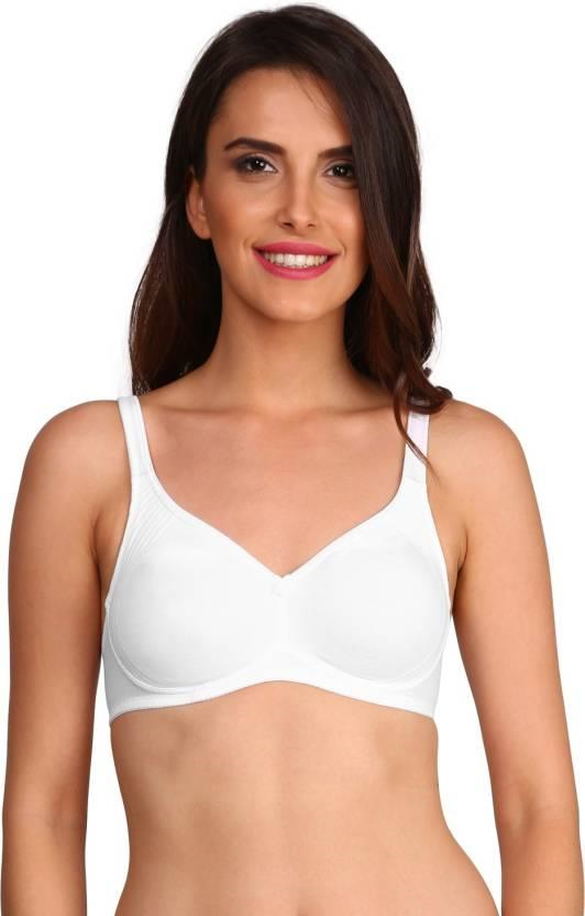 Jockey  Women Super Combed Cotton Elastane Everyday Bra | Wirefree | Non Padded | Full Coverage with Contoured Shaper Panel | Fabric