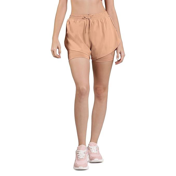 AMANTE WOMAN ACTIVE SHORTS HIGH RISE SHORTS