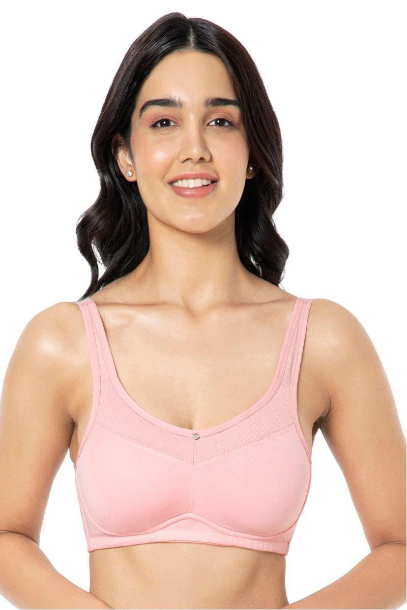 Amante Solid Non Padded Non-Wired Full Coverage Support Bra