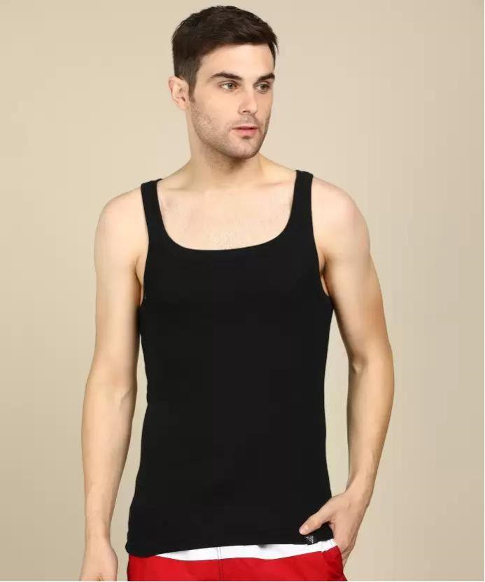 VH MEN VEST RACER 100% COTTON