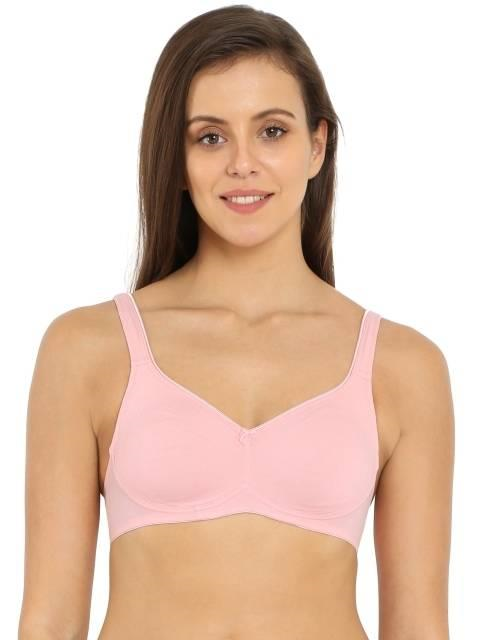 Jockey  Women Super Combed Cotton Elastane Everyday Bra | Wirefree | Non Padded | Full Coverage with Contoured Shaper Panel | Fabric