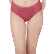 SOIE PANTY HIGH WAIST FULL COVERAGE MESH PANELLED BRIEF PANTY