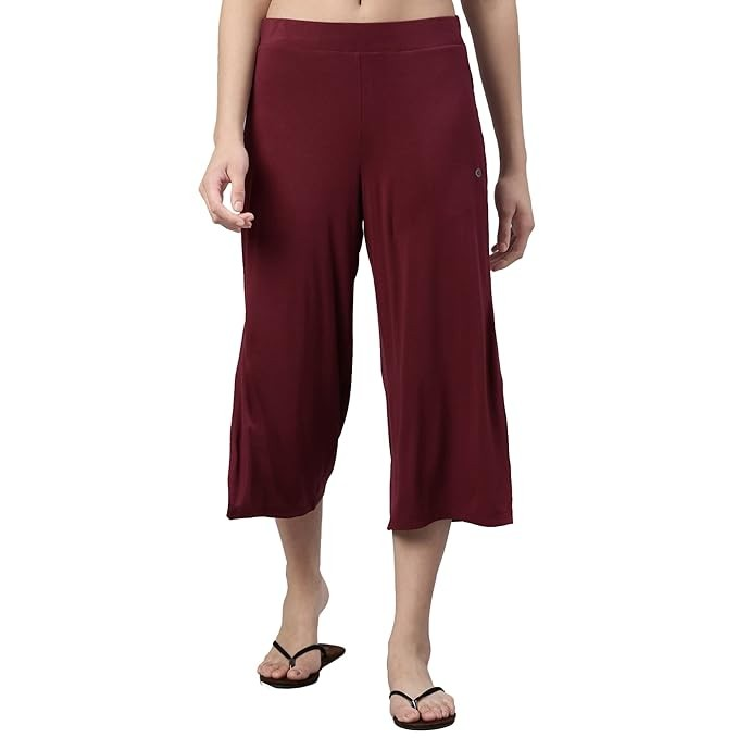 ENAMORE LADIES CAPRI VISCOSE STRETCH JERSEY ZIPPER POCKET CAPRI