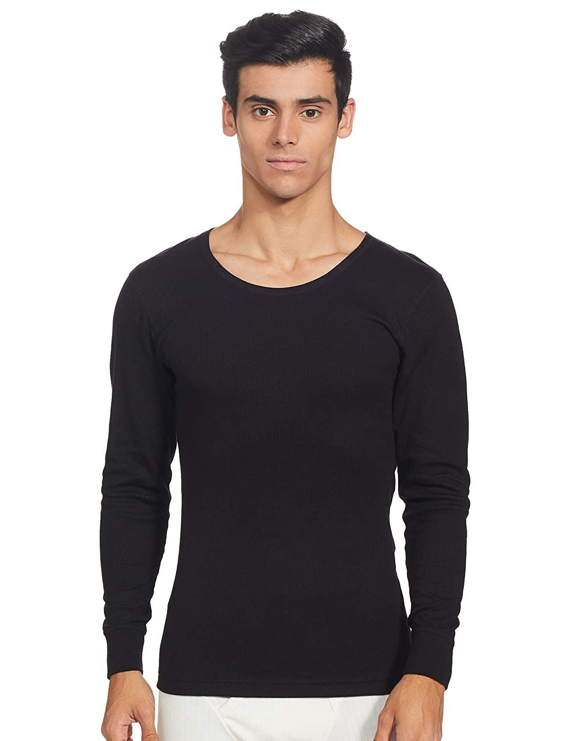 Jockey Men's Super Combed Cotton Rich Full Sleeve Regular Fit Thermal