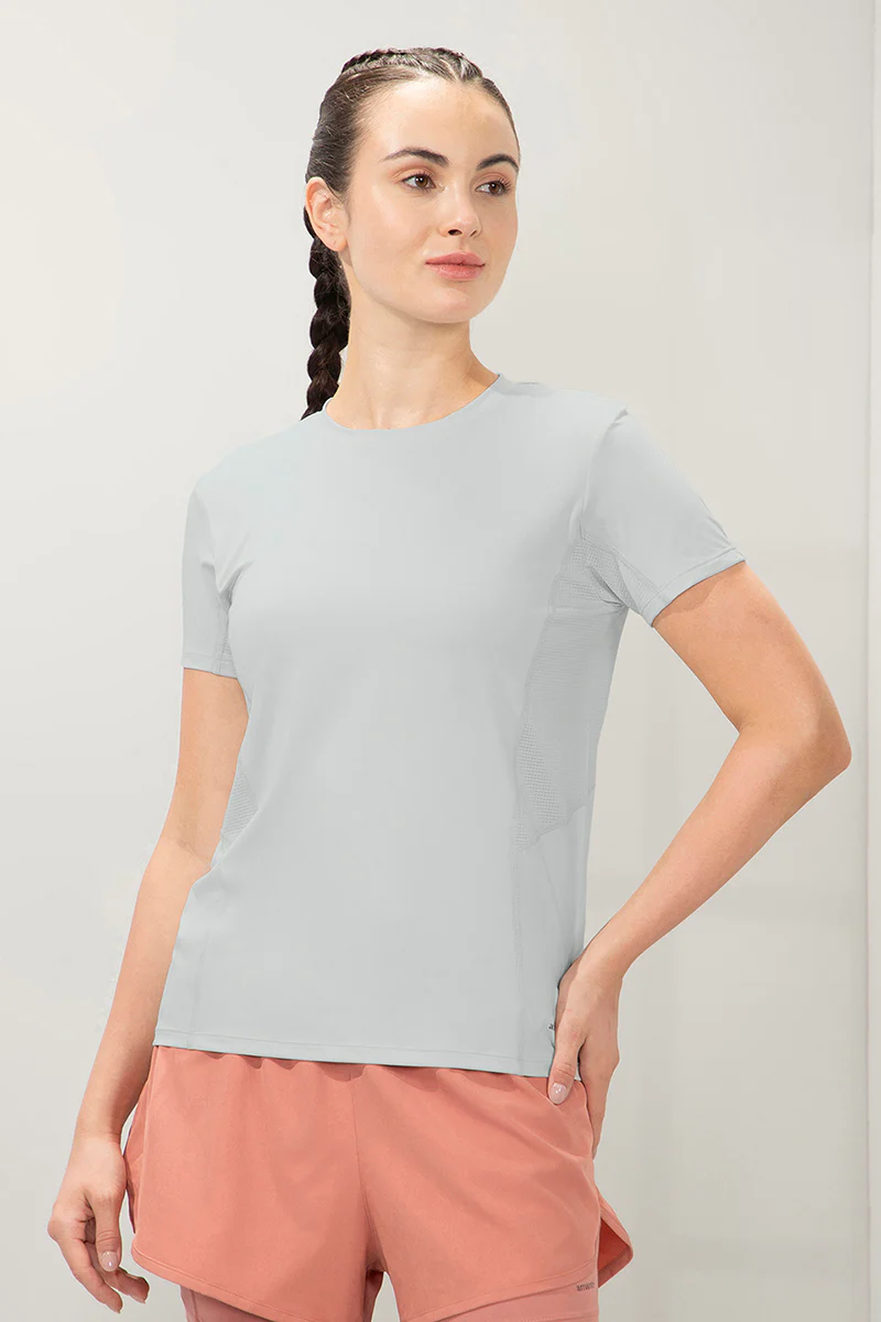 AMANTE Flaunt Short Sleeve Round Neck T-Shirt