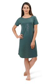 AMANTE Long T-shirt Cotton Blend Sleep Dress