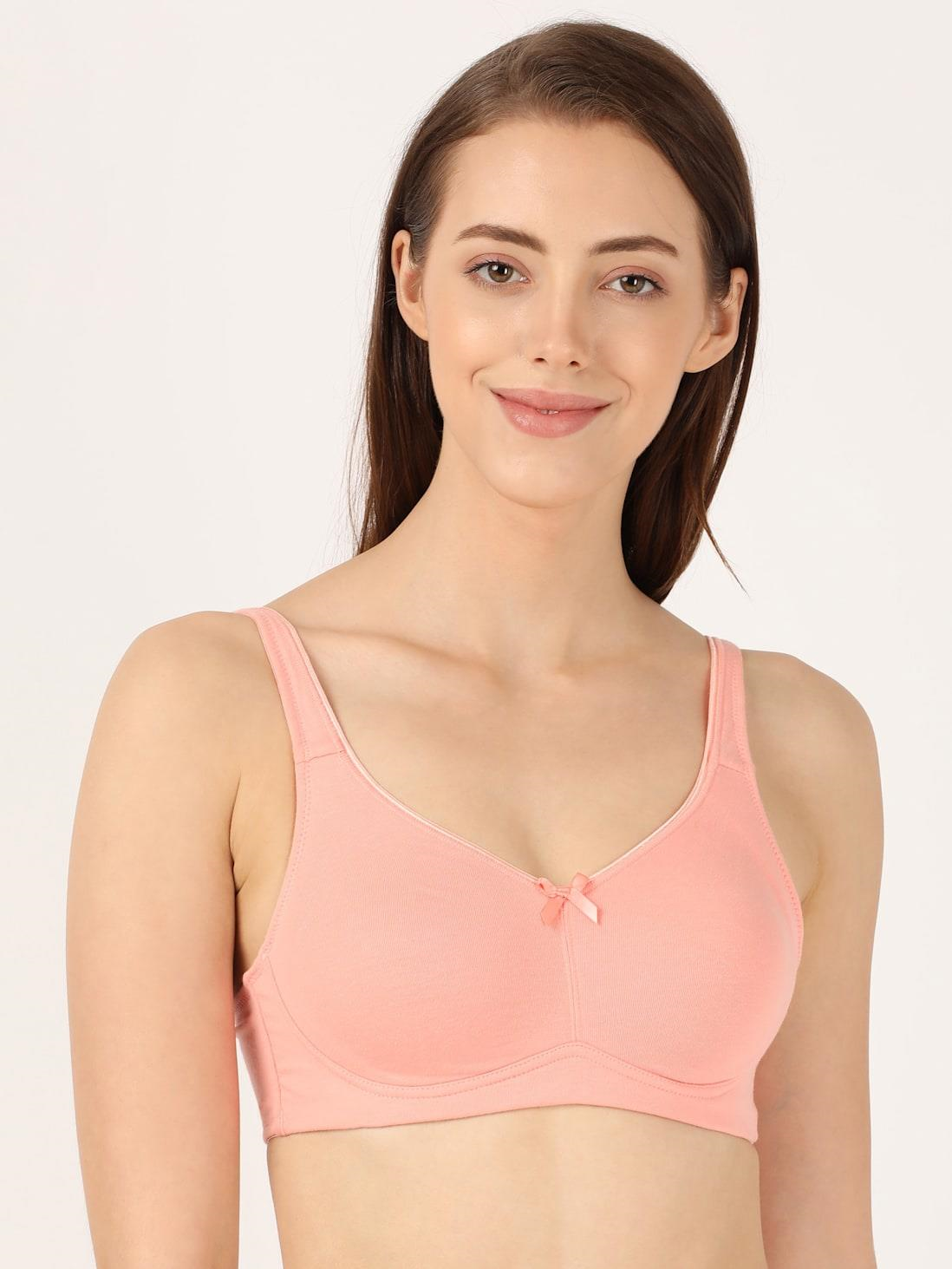 Jockey  Women's Everyday Bra | Wirefree | Non Padded | Full Coverage | Concealed Shaper Panel | Super Combed Cotton Elastane Fabric
