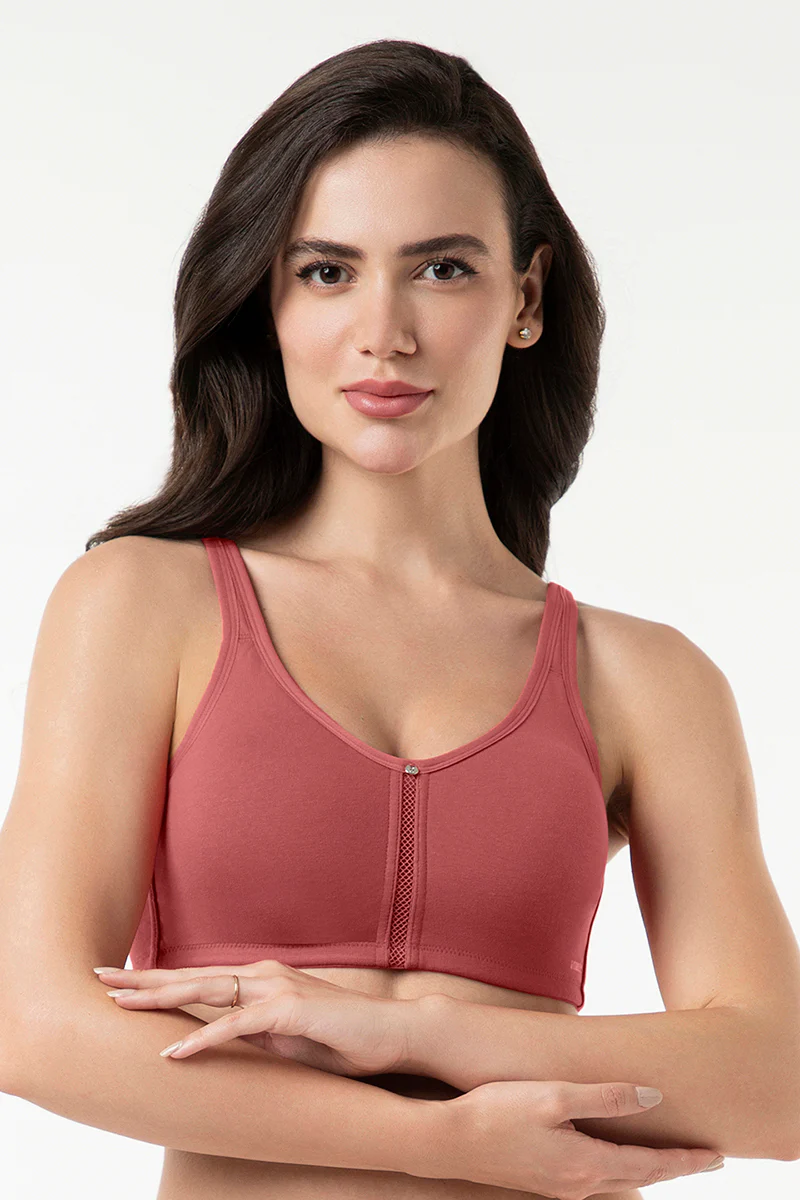 Amante Solid Non Padded Non-Wired Full Coverage Support Bra