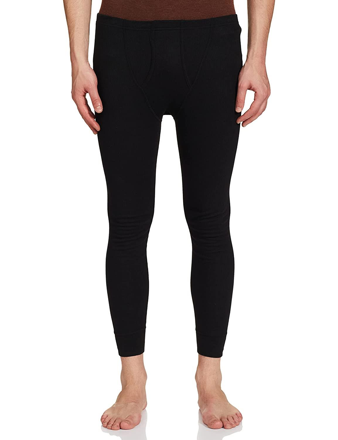 Jockey Men's Super Combed Cotton Rich Skinny Fit Mid Rise Thermal Long Johns