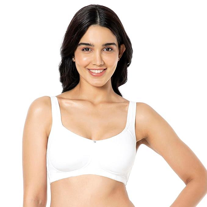 Amante Solid Non Padded Non-Wired Full Coverage Support Bra