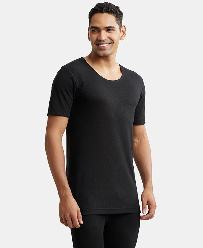 JOCKEY MEN HALF SLEEVE ROUND NECK THERMAL
