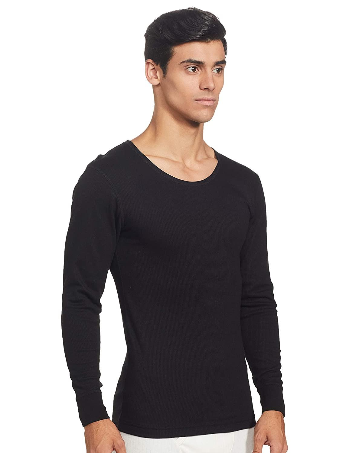 Jockey Men's Super Combed Cotton Rich Full Sleeve Regular Fit Thermal