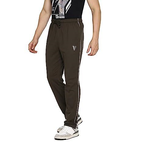 Van Heusen Men's Regular Fit Mid Rise Athleisure Smart Tech Trackpants
