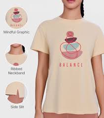 Enamor Active Graphic Tee – breathable, sweat-wicking all-day comfort