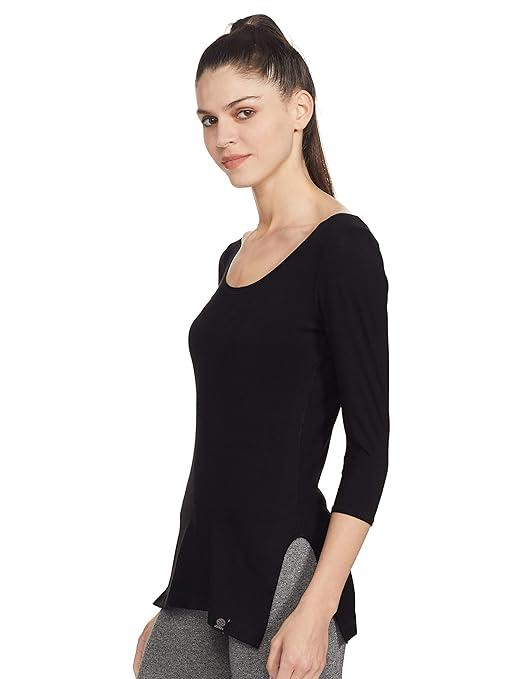 JOCKEY WOMAN 3/4 SLEEVE MICROFIBER ELASTANE STRETCH THERMAL