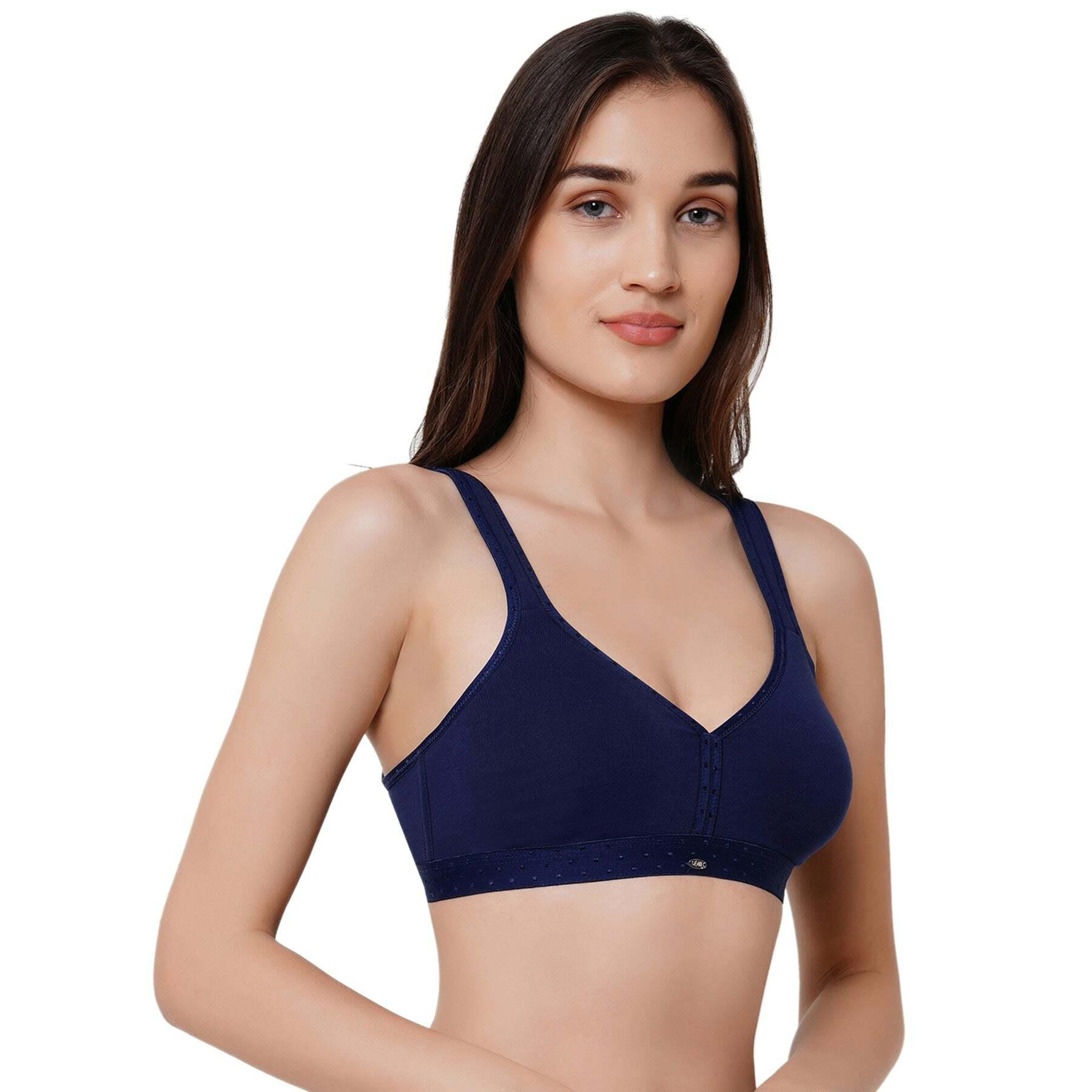 Full coverage Non padded Non wired Bra