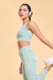 Enamor Cutaway Back Detail Quick Dry Printed Sports Bra - Removable Padding, Non-Wired, Medium Coverage