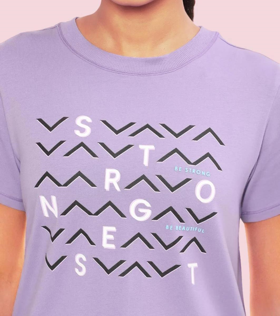 ENAMORE LADIES R-NECK SHORTS SLEEVE T-SHIRT