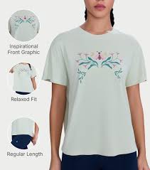 Enamor Active Graphic Tee – breathable, sweat-wicking all-day comfort