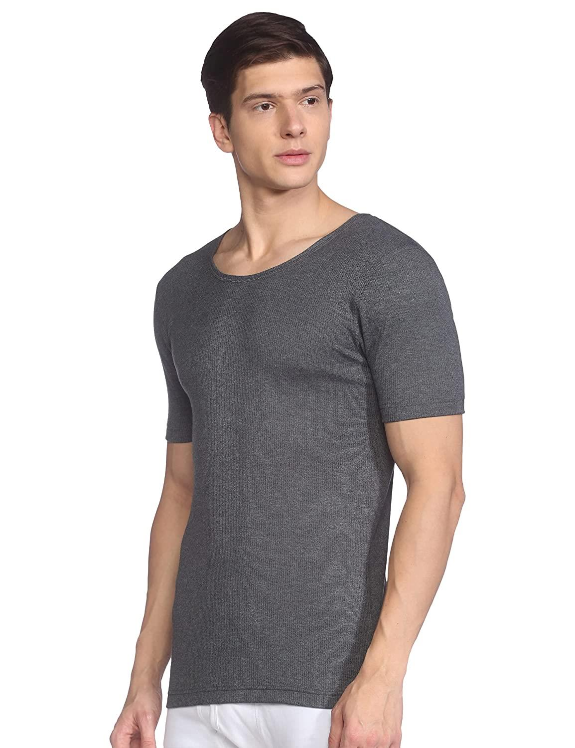 JOCKEY MEN HALF SLEEVE ROUND NECK THERMAL