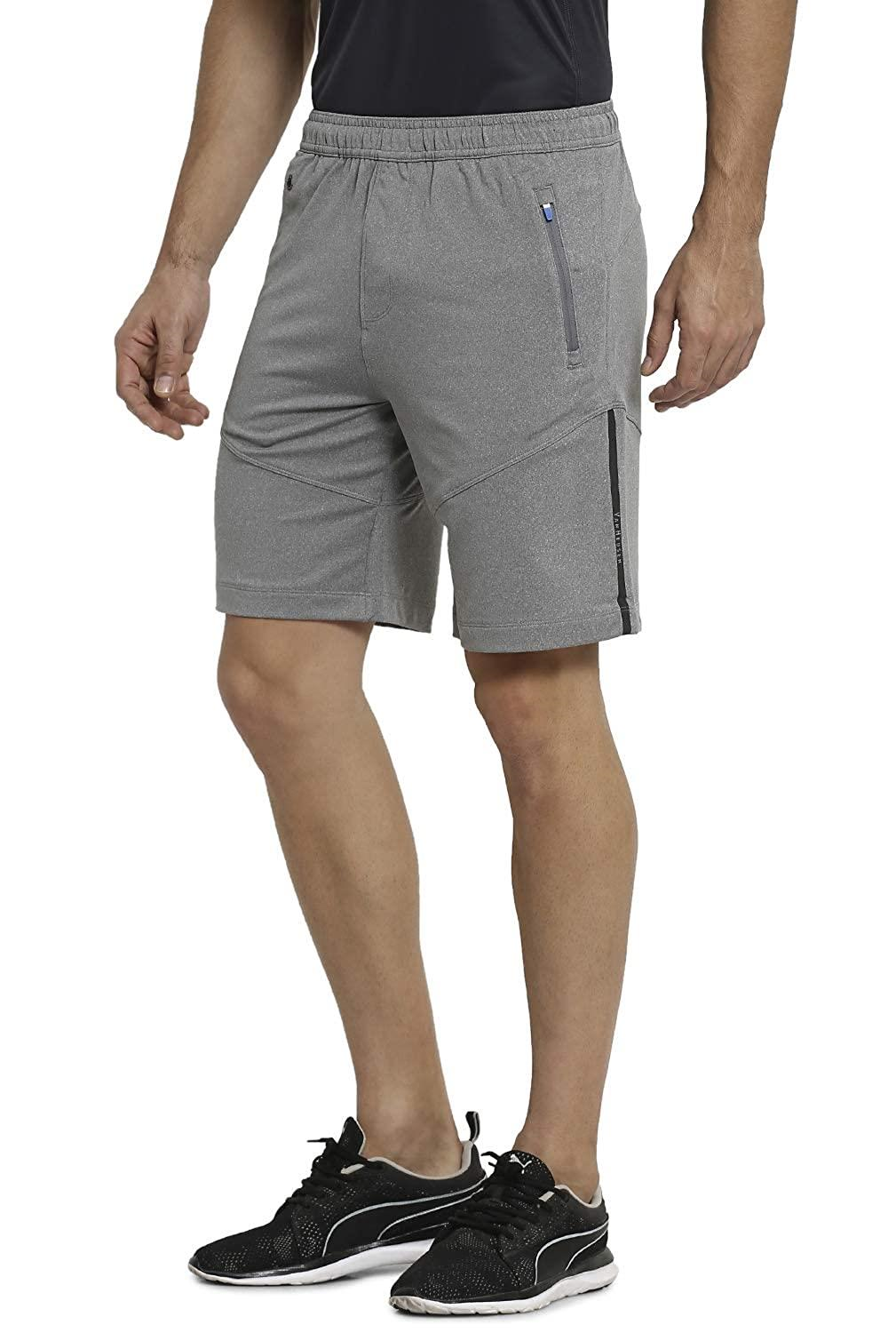 Van Heusen Active Men Knit Shorts - Polyester Spandex