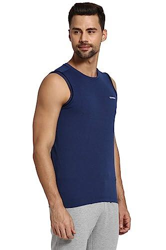 Van Heusen Athleisure Men's Polyester Regular Fit Van Heusen Active Sports Swift Dry Vest - Odour Shield, Lightweight