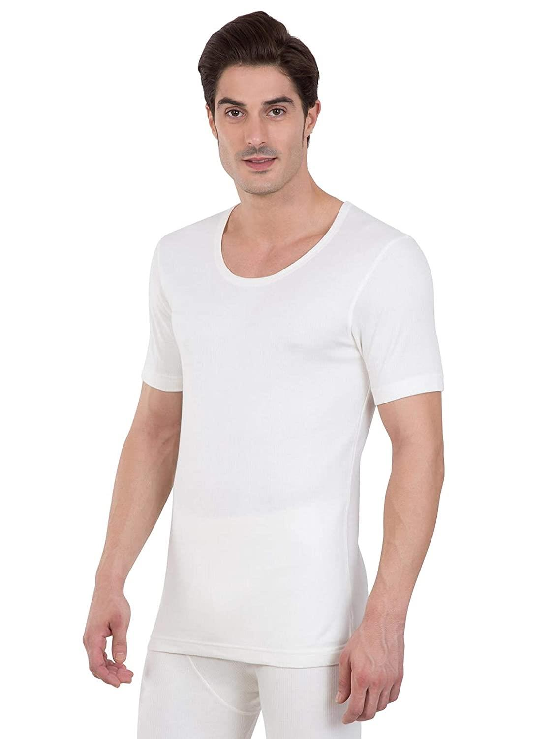 JOCKEY MEN HALF SLEEVE ROUND NECK THERMAL