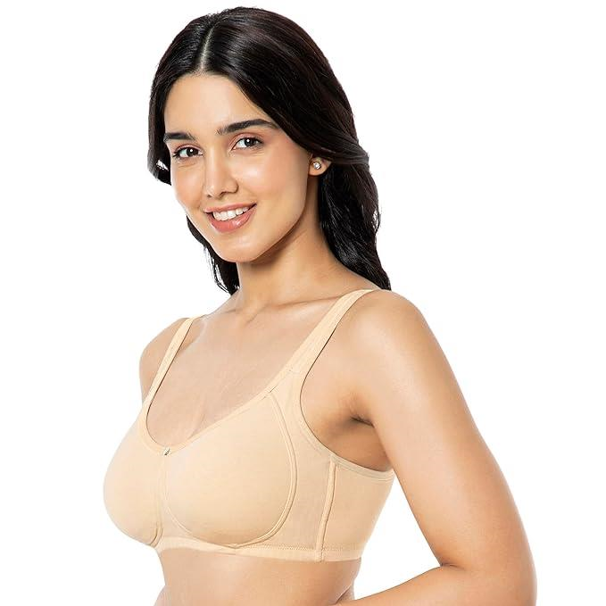 Amante Solid Non Padded Non-Wired Full Coverage Support Bra