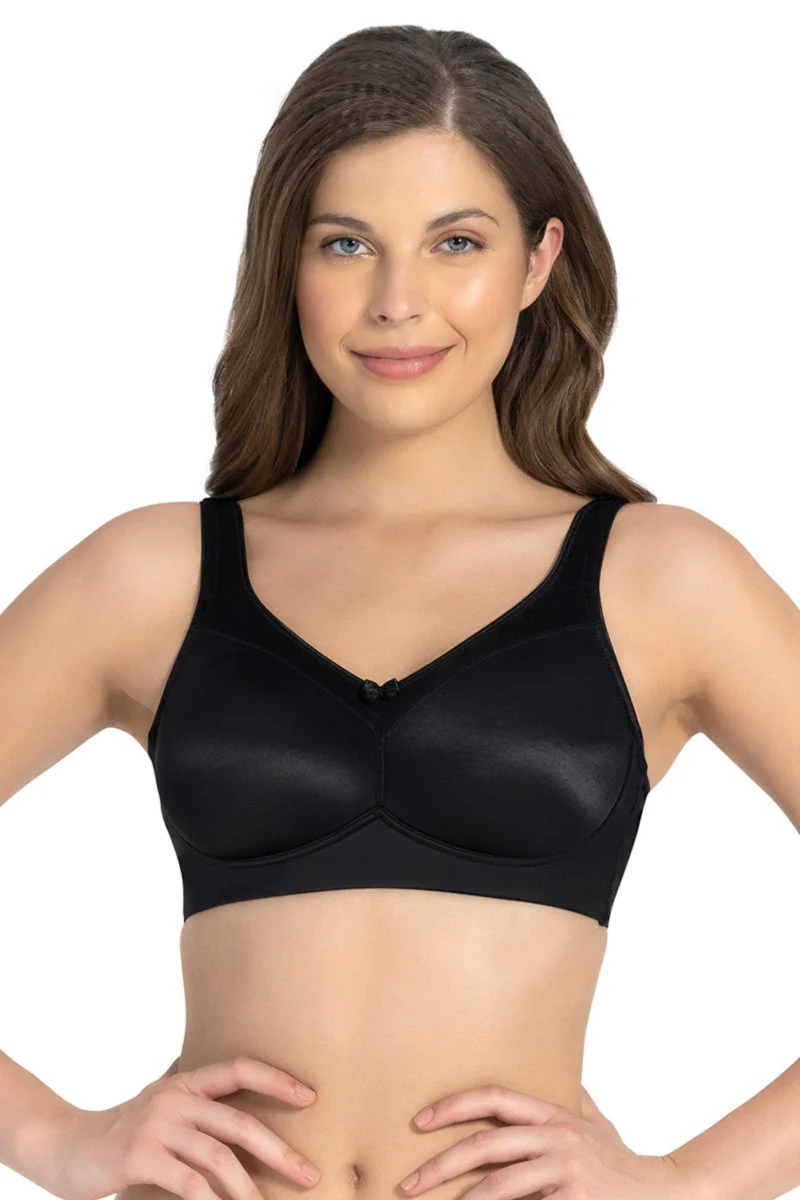 AMANTE NON PADDED NON WIRED BRA FULL COVERAGE SEAMLESS BRA