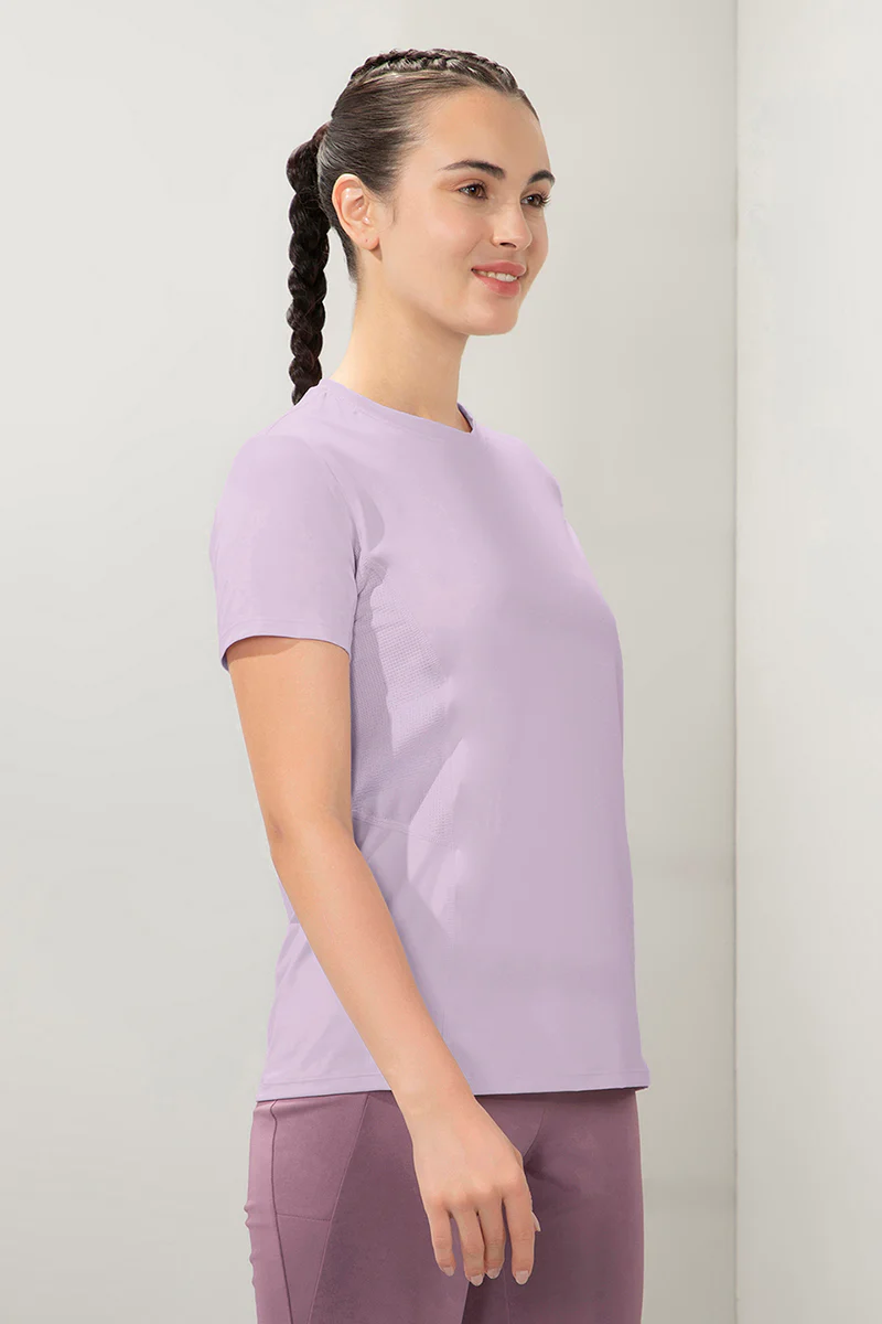 AMANTE Flaunt Short Sleeve Round Neck T-Shirt